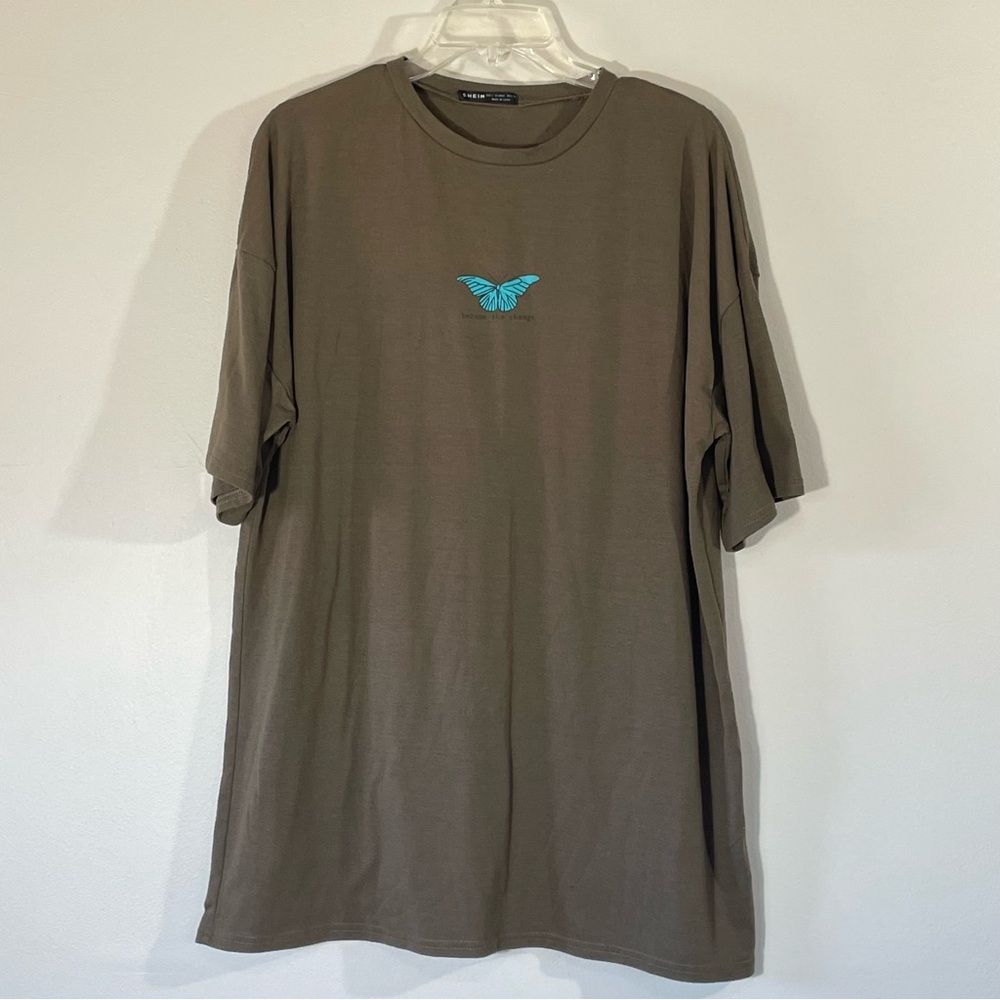 SHEIN ‘Become The‎ Change’ T Shirt